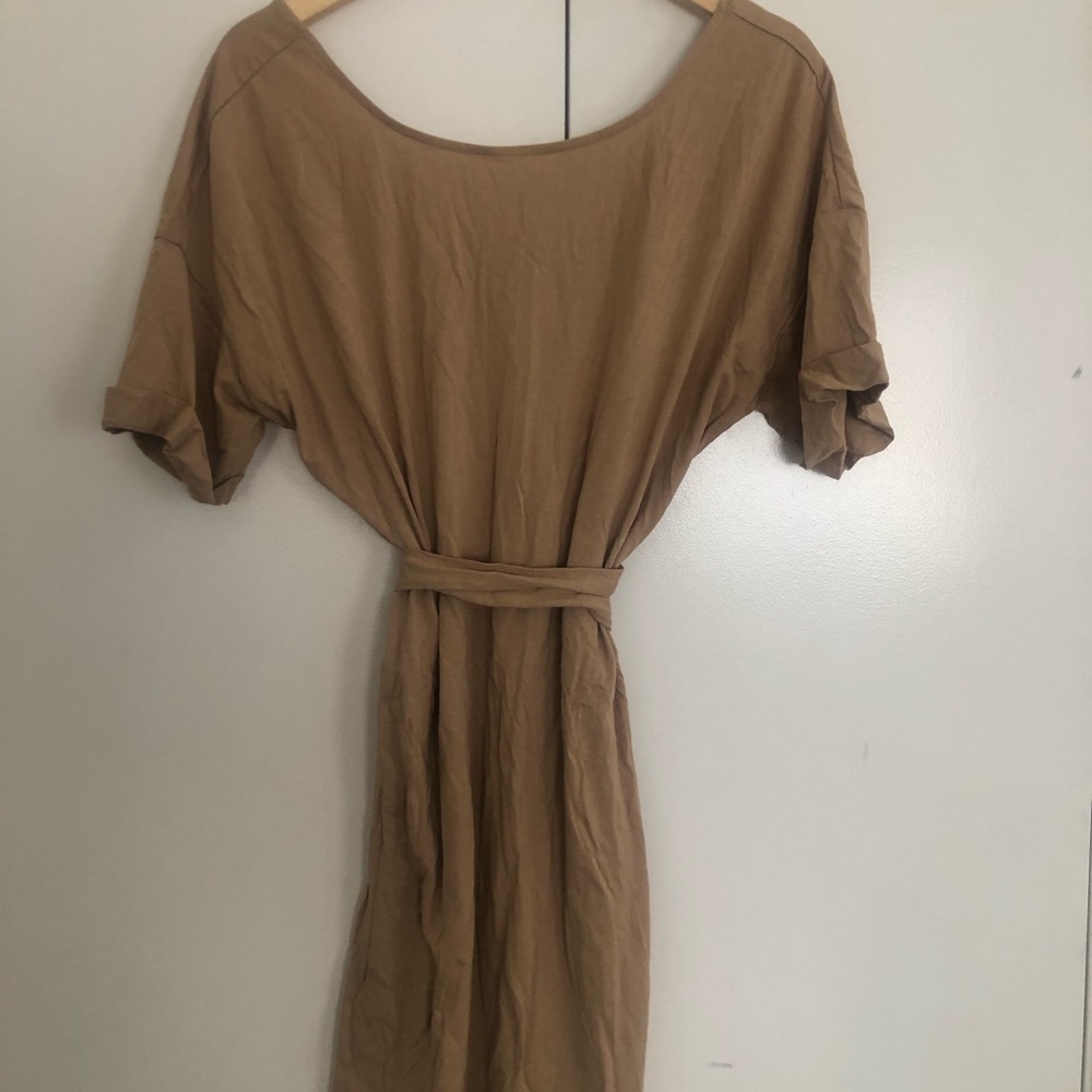 Brown Tshirt Dress